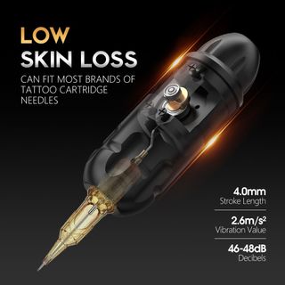 Ambition Shura Rotary Tattoo Machine Short Pen thumbnail 6