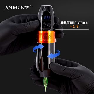 Tattoo Kit | Ambition Troll Wireless Tattoo Machine Kit thumbnail 4