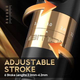 Ambition Seher Adjustable Stroke Wireless Tattoo Machine Pen thumbnail 11