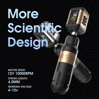 Ambition Vibe Rotary Tattoo Machine Short Pen Kit thumbnail 4
