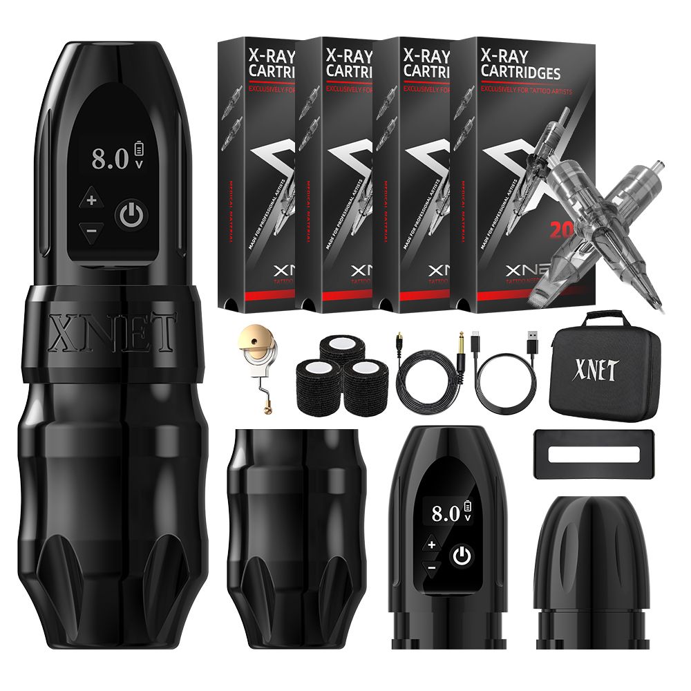 Tattoo Kit | Xnet Titan Wireless Tattoo Machine Kit