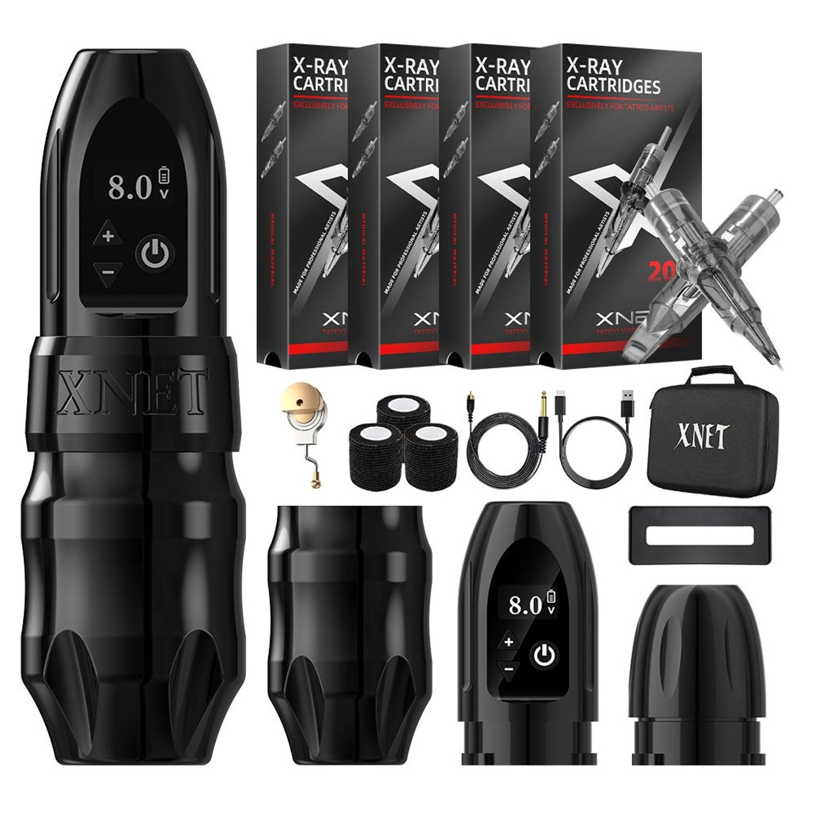Tattoo Kit | Xnet Titan Wireless Tattoo Machine Kit