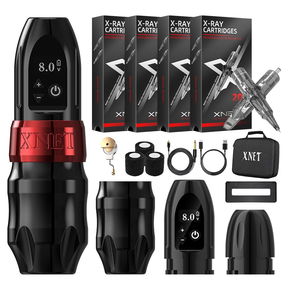 Tattoo Kit | Xnet Titan Wireless Tattoo Machine Kit