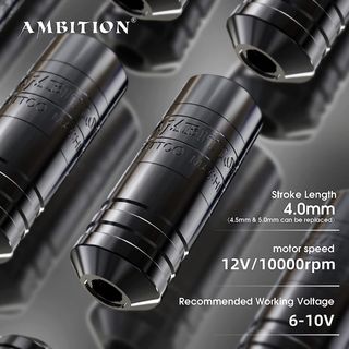 Tattoo Kit | Ambition Torped Tattoo Machine Kit thumbnail 12