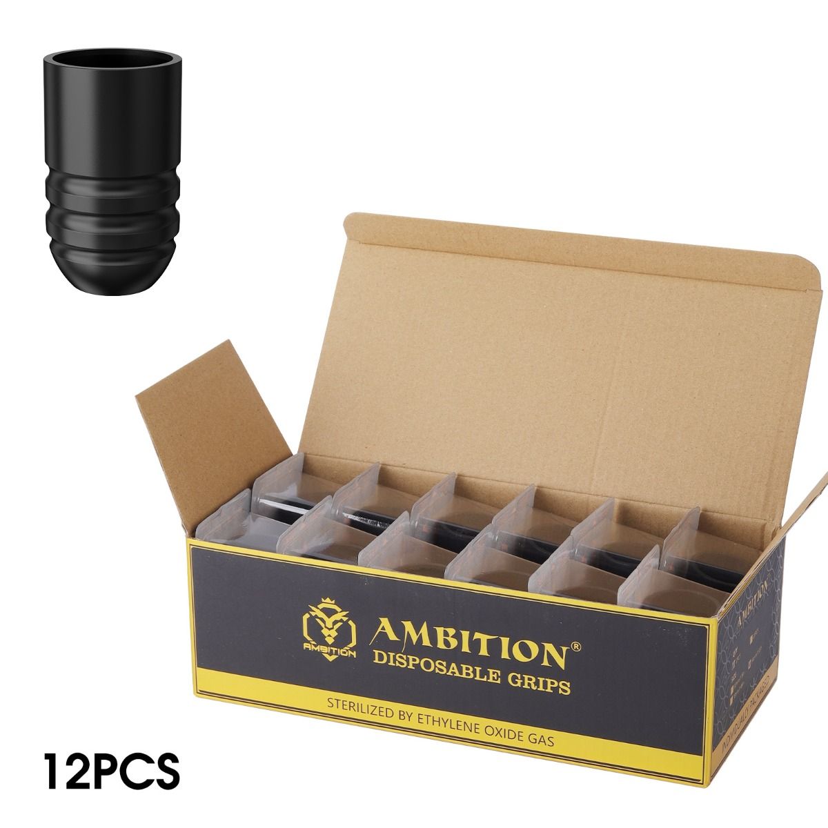Ambition 12pcs disposable grips are suitable for Mars-U/Seher/Paco