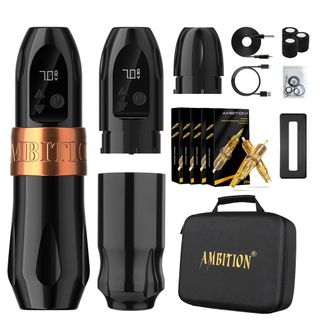 Tattoo Kit | Ambition Troll Wireless Tattoo Machine Kit thumbnail 2