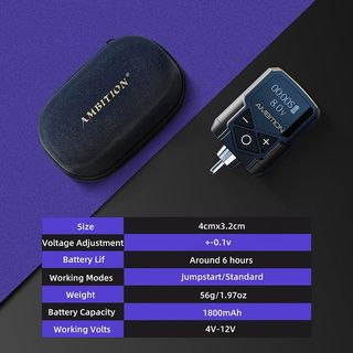 Ambition Kuark Mini RCA Tattoo Power Supply thumbnail 18