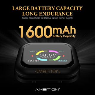 Ambition S1 Touch Screen Tattoo Battery Wristband Supply thumbnail 5