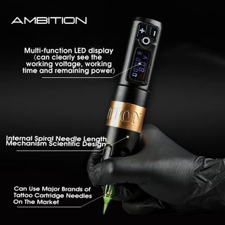 Ambition Soldier Wireless Tattoo Machine Pen thumbnail 5
