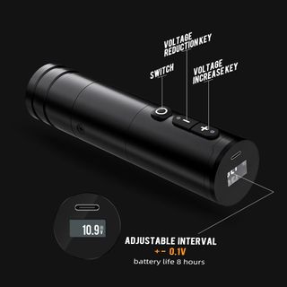 Ambition NINJA Wireless Tattoo Machine Pen thumbnail 12