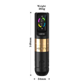 Ambition Seher Adjustable Stroke Wireless Tattoo Machine Pen thumbnail 18