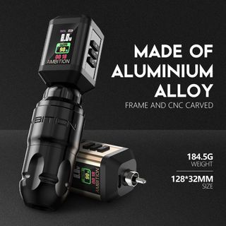 Ambition Lutin Wireless Tattoo Machine Short Pen Kit thumbnail 5