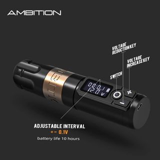 Ambition Soldier Wireless Tattoo Machine Pen thumbnail 4