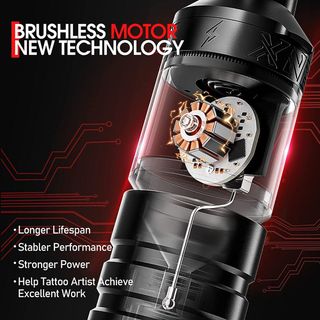 Xnet Vane Wireless Tattoo Machine Brushless Motor thumbnail 5
