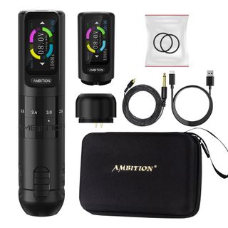 Ambition Seher Adjustable Stroke Wireless Tattoo Machine Pen thumbnail 20