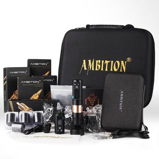 Tattoo Kit | Ambition Soldier Wireless Tattoo Machine Kit 2 thumbnail 10