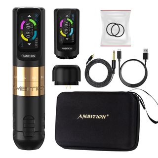 Ambition Seher Adjustable Stroke Wireless Tattoo Machine Pen thumbnail 19