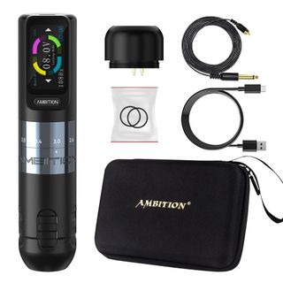 Ambition Seher Adjustable Stroke Wireless Tattoo Machine Pen thumbnail 23