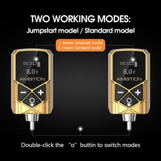 Ambition Kuark Mini RCA Tattoo Power Supply thumbnail 24