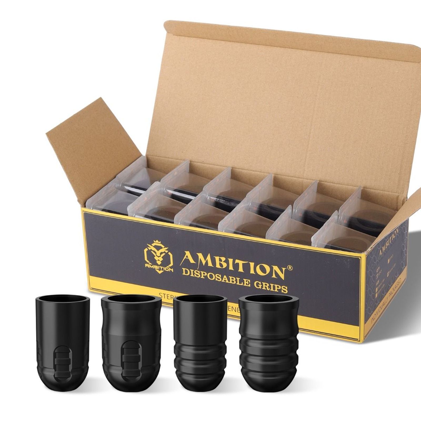 Ambition 12pcs disposable grips are suitable for Mars-U/Seher/Paco
