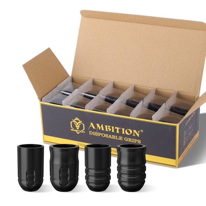 Ambition 12pcs disposable grips are suitable for Mars-U/Seher/Paco
