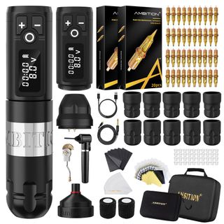 Tattoo Kit | Ambition Soldier Wireless Tattoo Machine Kit 3 thumbnail 3