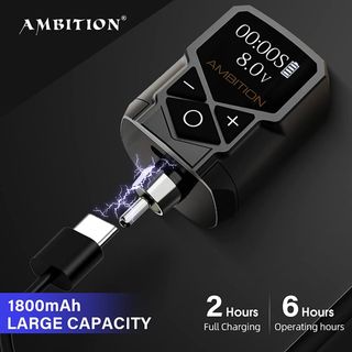 Ambition Kuark Mini RCA Tattoo Power Supply thumbnail 7