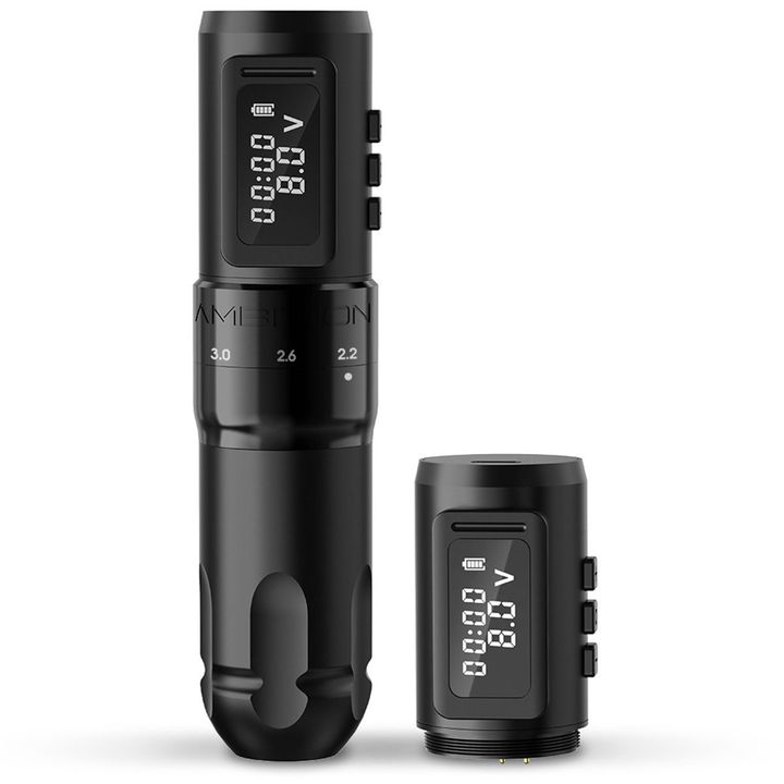 Ambition Mars-U Adjustable Stroke Wireless Tattoo Machine
