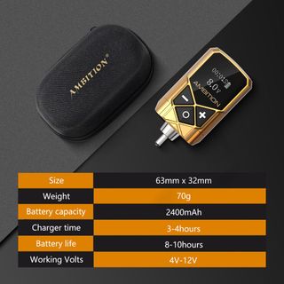 Ambition Kuark Mini RCA Tattoo Power Supply thumbnail 10