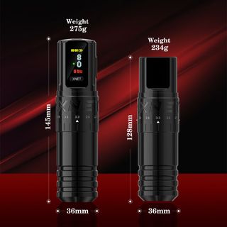 Xnet Vipera Adjustable Stroke Wireless Tattoo Machine Pen thumbnail 11