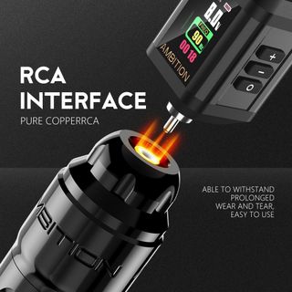 Ambition Lutin Wireless Tattoo Machine Short Pen Kit thumbnail 10