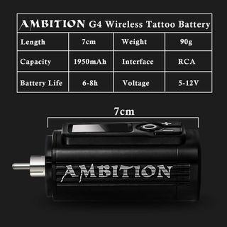Ambition G4 RCA Wireless Tattoo Power Supply thumbnail 6