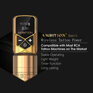 Ambition Kuark Mini RCA Tattoo Power Supply thumbnail 23