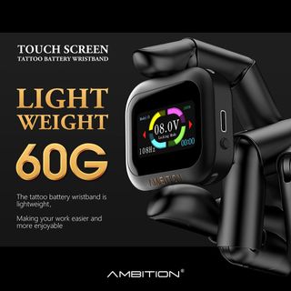 Ambition S1 Touch Screen Tattoo Battery Wristband Supply thumbnail 8