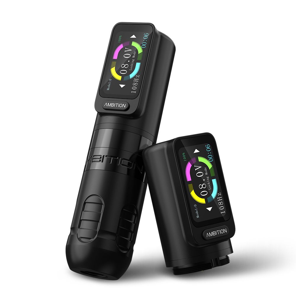 Ambition Zetton Wireless Tattoo Machine Pen