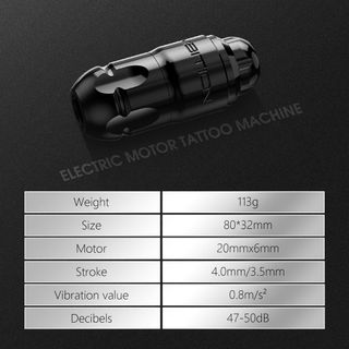 Ambition Lutin Rotary Tattoo Machine Short Pen thumbnail 10