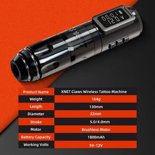 XNET Claws Wireless Tattoo Machine thumbnail 7