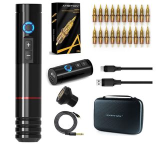 Tattoo Kit | Ambition Complete Wireless Tattoo Machine Kit thumbnail 3