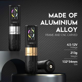 Ambition Zetton Wireless Tattoo Machine Pen thumbnail 6