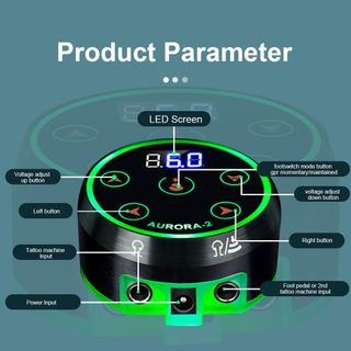 Aurora 2 Tattoo Power Supply thumbnail 3