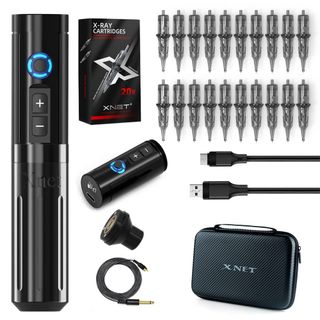 Tattoo Kit | Xnet Complete Wireless Tattoo Machine Kit thumbnail 1