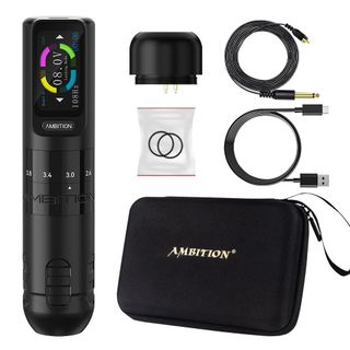 Ambition Seher Adjustable Stroke Wireless Tattoo Machine Pen thumbnail 24