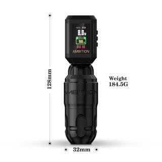 Ambition Lutin Wireless Tattoo Machine Short Pen Kit thumbnail 22