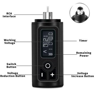 Ambition G4 RCA Wireless Tattoo Power Supply thumbnail 4