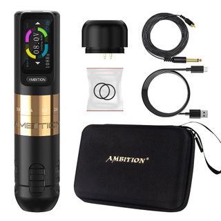 Ambition Seher Adjustable Stroke Wireless Tattoo Machine Pen thumbnail 22