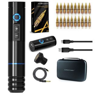 Tattoo Kit | Ambition Complete Wireless Tattoo Machine Kit thumbnail 1