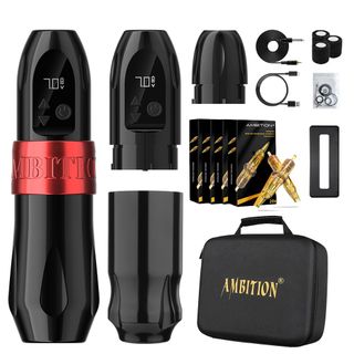 Tattoo Kit | Ambition Troll Wireless Tattoo Machine Kit thumbnail 3