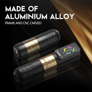 Ambition Seher Adjustable Stroke Wireless Tattoo Machine Pen thumbnail 12