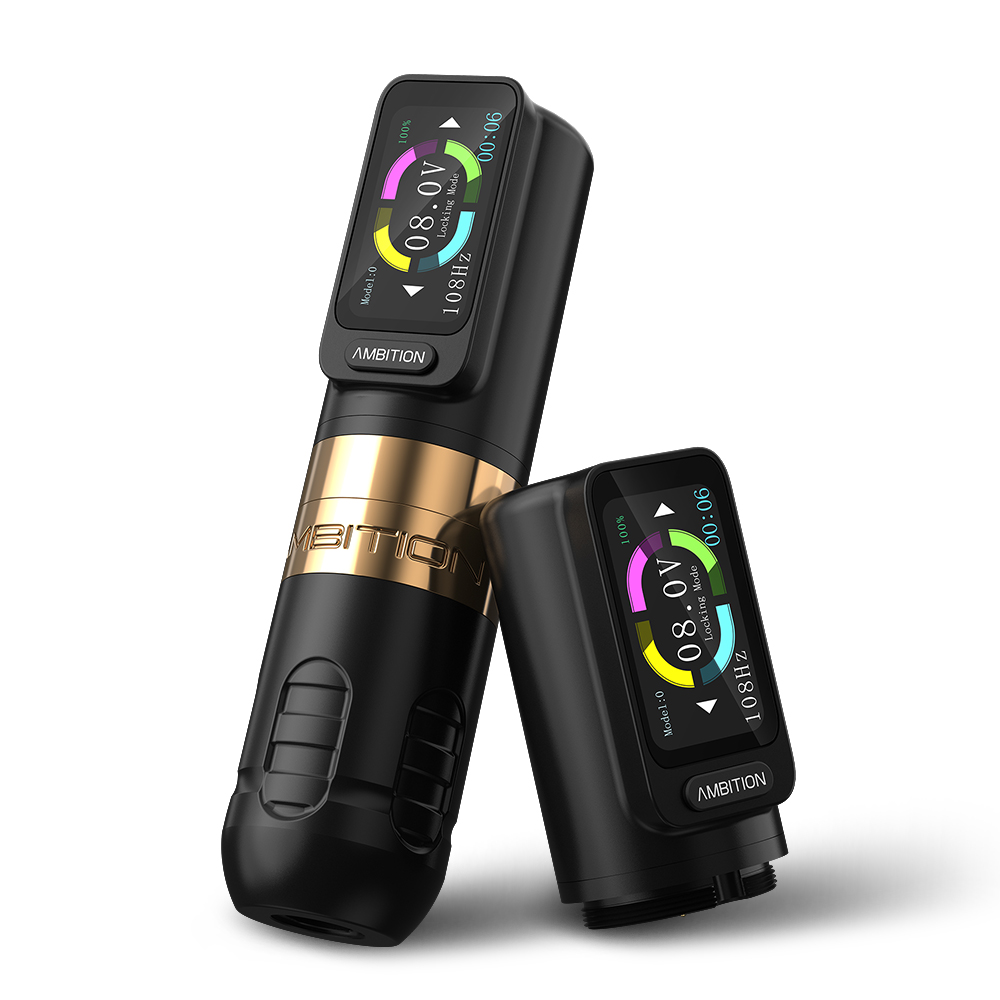 Ambition Zetton Wireless Tattoo Machine Pen