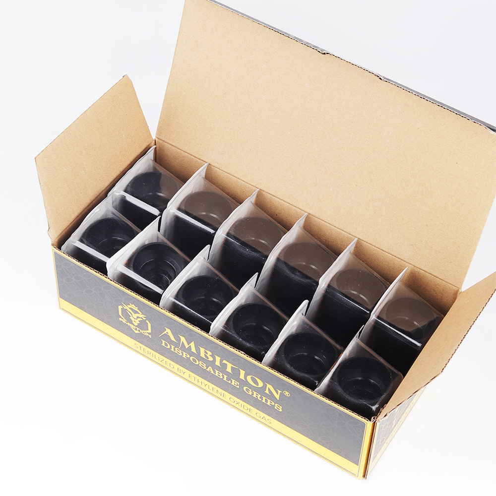 Ambition 12pcs disposable grip with Click Adjust System are suitable for Soldier/Torped/Zetton/Shura/Vibe